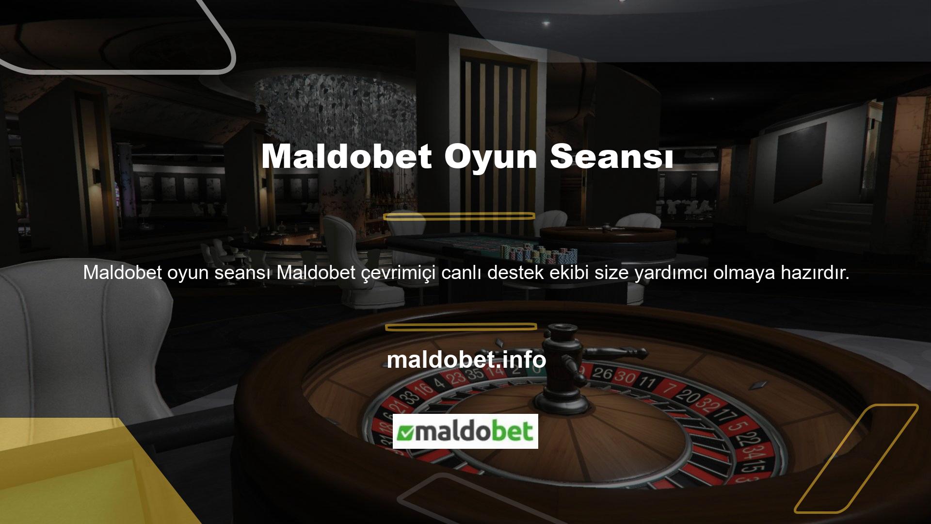 Maldobet, güvenilir ve hızlı oyun deneyimleri sunma hedefine sadık kalarak spor ve çevrimiçi casino oyun siteleri için saygın ve güvenilir bir platform haline geldi